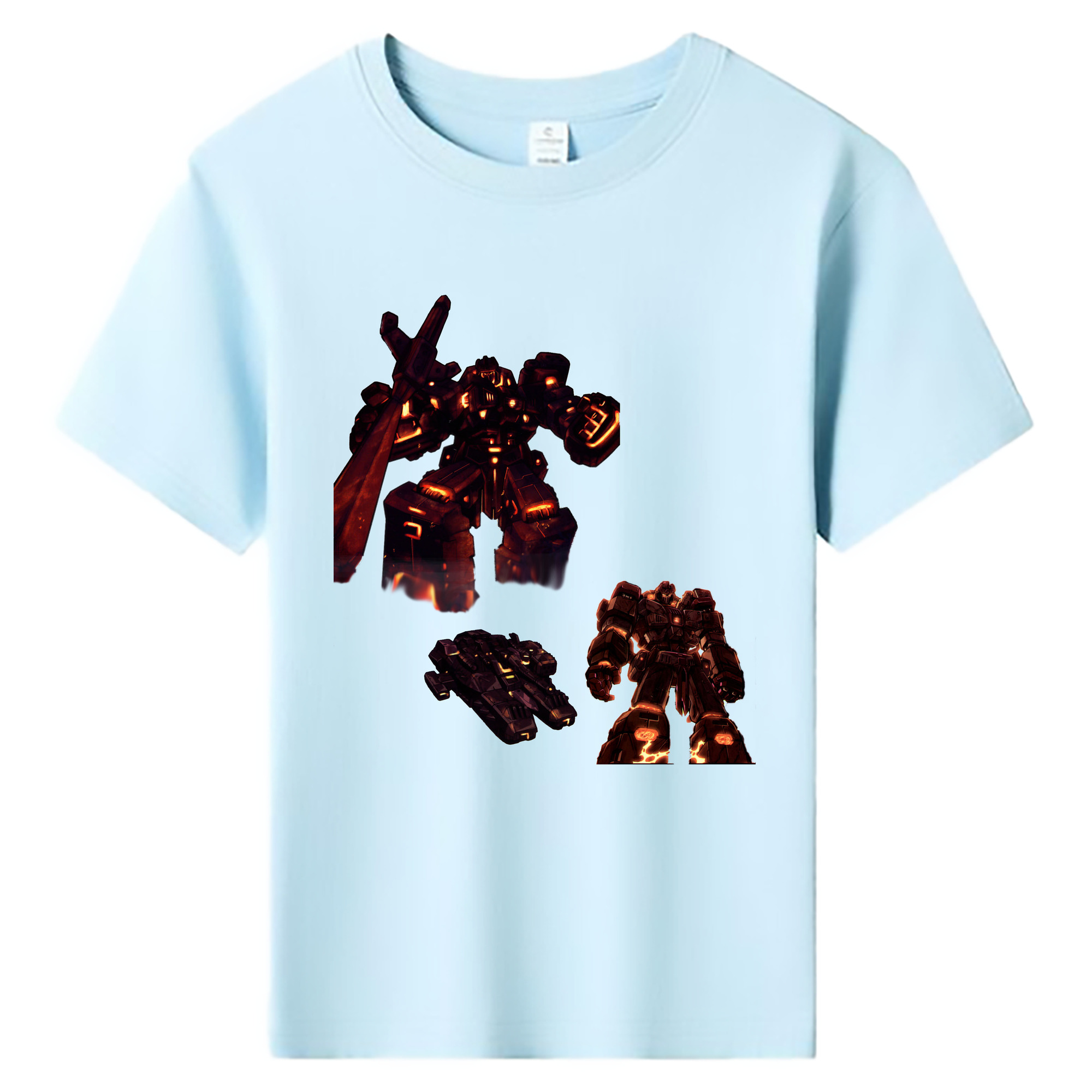 （画像用）  綿100％キッズTシャツ（フロントプリント）